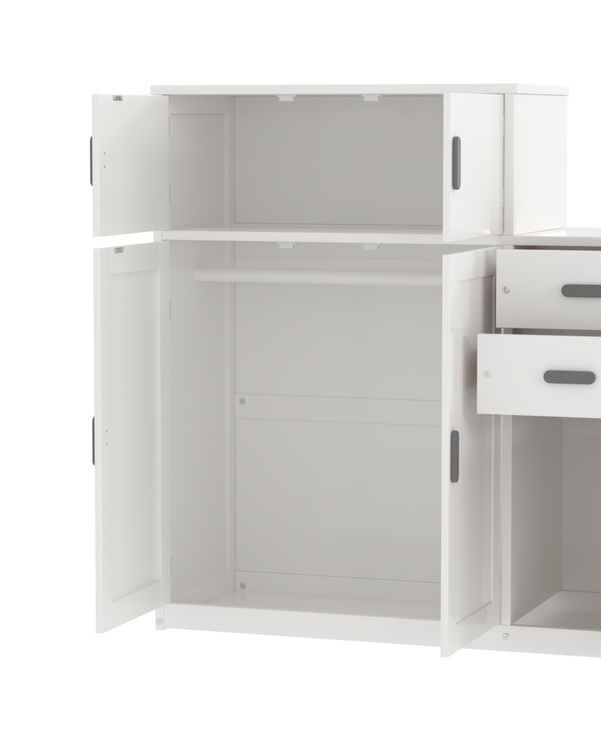 Streamdale Furniture Streamdale Twin Platform Bed with Bookshelf & Trundle