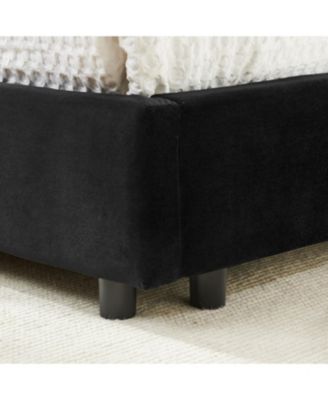 Tufted Upholstered Full Bed Frame