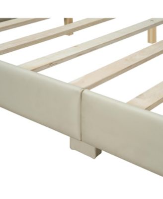 Queen/Twin XL Upholstered Platform Bed