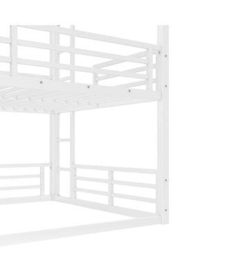 Queen Triple Bunk Bed, Metal