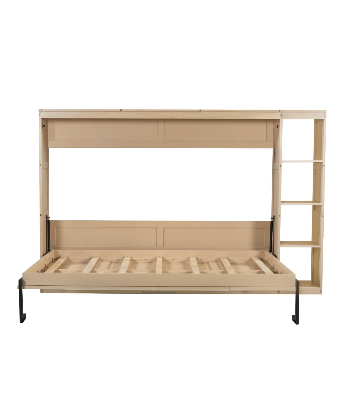 Streamdale Furniture Full Size Murphy Bed with Bookshelf