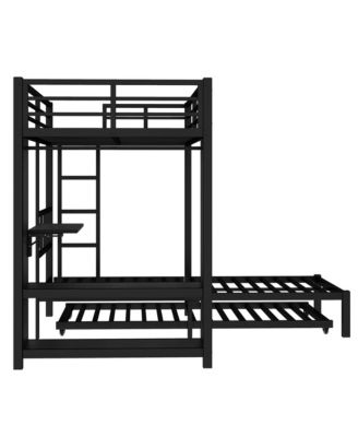 + Twin over Twin + Wood/Metal (if material is specified) + Trundle, Desk & Wardrobe + Bunk Bed