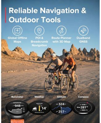 Race S Titanium GPS Sports Watch with AMOLED Touchscreen, Heart Rate and Fitness Tracker