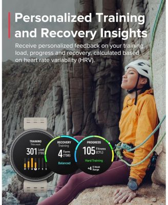 Vertical GPS Sports Watch with Sapphire Touchscreen, Heart Rate and Sleep Tracker