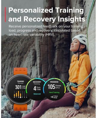 Vertical GPS Sports Watch with Sapphire Touchscreen, Heart Rate and Sleep Tracker