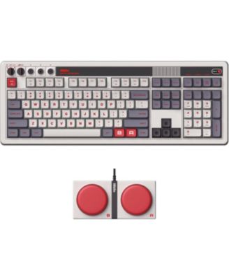 Retro Wireless Gaming Mechanical Keyboard with Number Pad for Windows and Android - N Edition