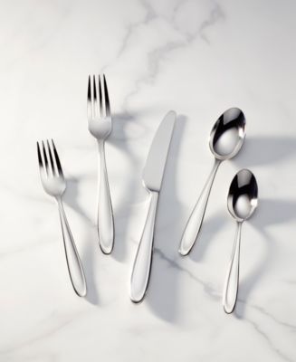 Lenox Cantera 65-Pc. 18/10 Stainless Steel Flatware Set, Service for 12 - Macy's