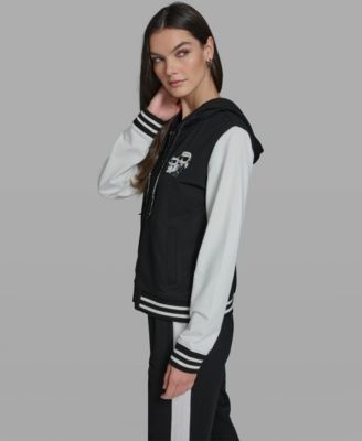 Women's Karl and Choupette Zip Hooded Jacket