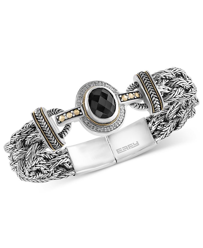 Effy black onyx bracelet outlet