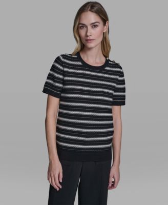 Women's Striped Crewneck Sweater