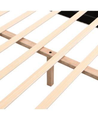 Elegant Boucle Upholstered Bed Luxurious & Comfortable Centerpiece