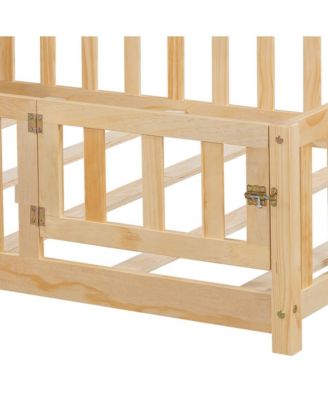  Full-Size Floor Beds with Bookcases, Blackboard, Storage