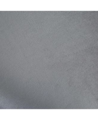  Modern Dark Gray Velvet Counter Stools (Set of 2