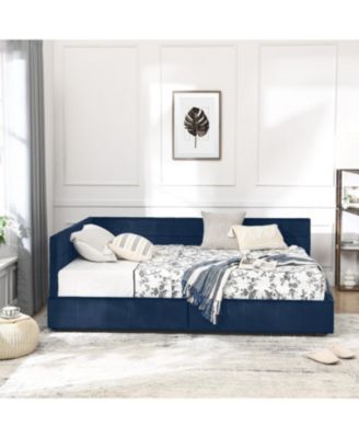 Streamdale Tufted Upholstered Bed Frame with Comfortable Backrest