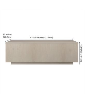 Paxton 48" Wide Rectangular Coffee Table