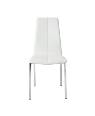 + Set of 4 + PU Leather + Modern + Dining Chair