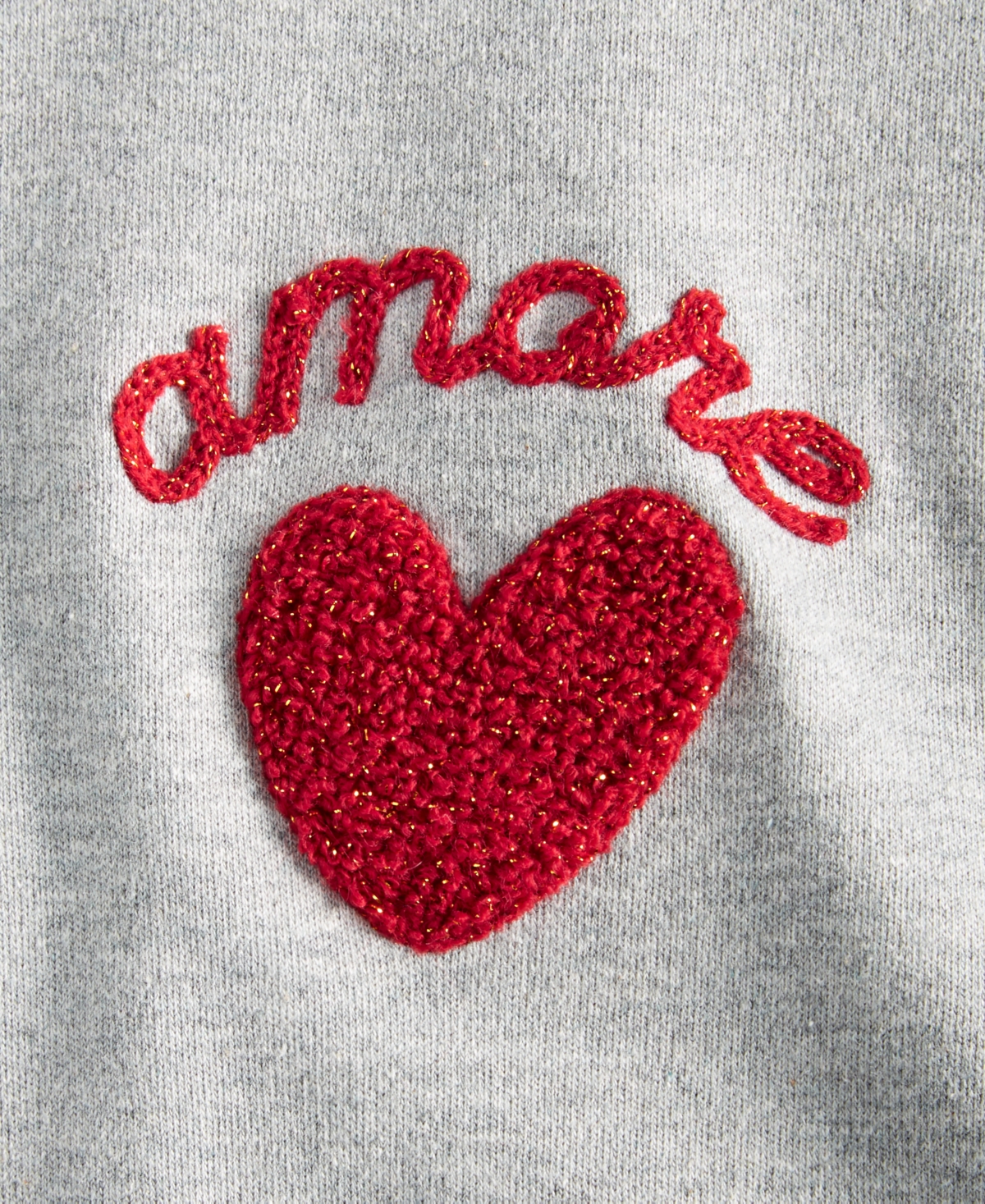 On 34th Women's Cuffed Amore Embroidered T-Shirt, Macy's Exclusive