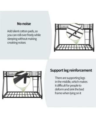 Twin Over Full Metal Bunk Bed