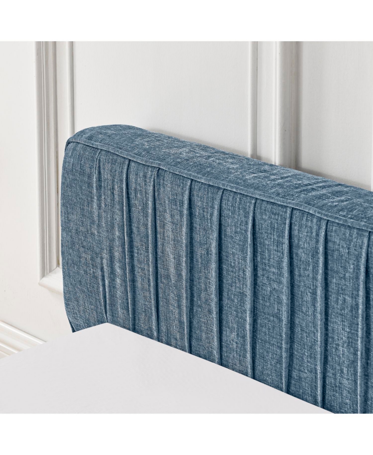 Streamdale Furniture Queen Upholstered Platform Bed Frame with Headboard