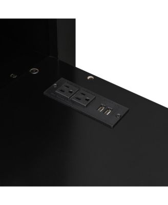 Loft Bed with Desk, Wardrobe & RGB LED