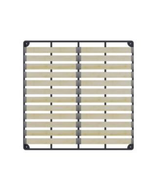 Streamdale Queen Upholstered Platform Bed, Velvet Headboard