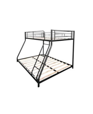 + Twin Over Full + Metal + Sturdy, Squeak-Free, No Box Spring + Bunk Bed