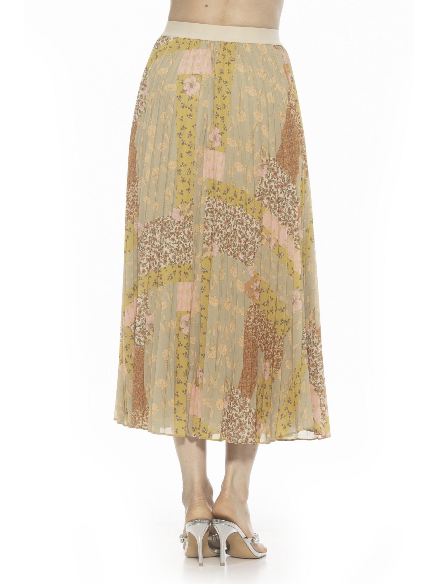 Women's Kesia Midi Pleated Skirt