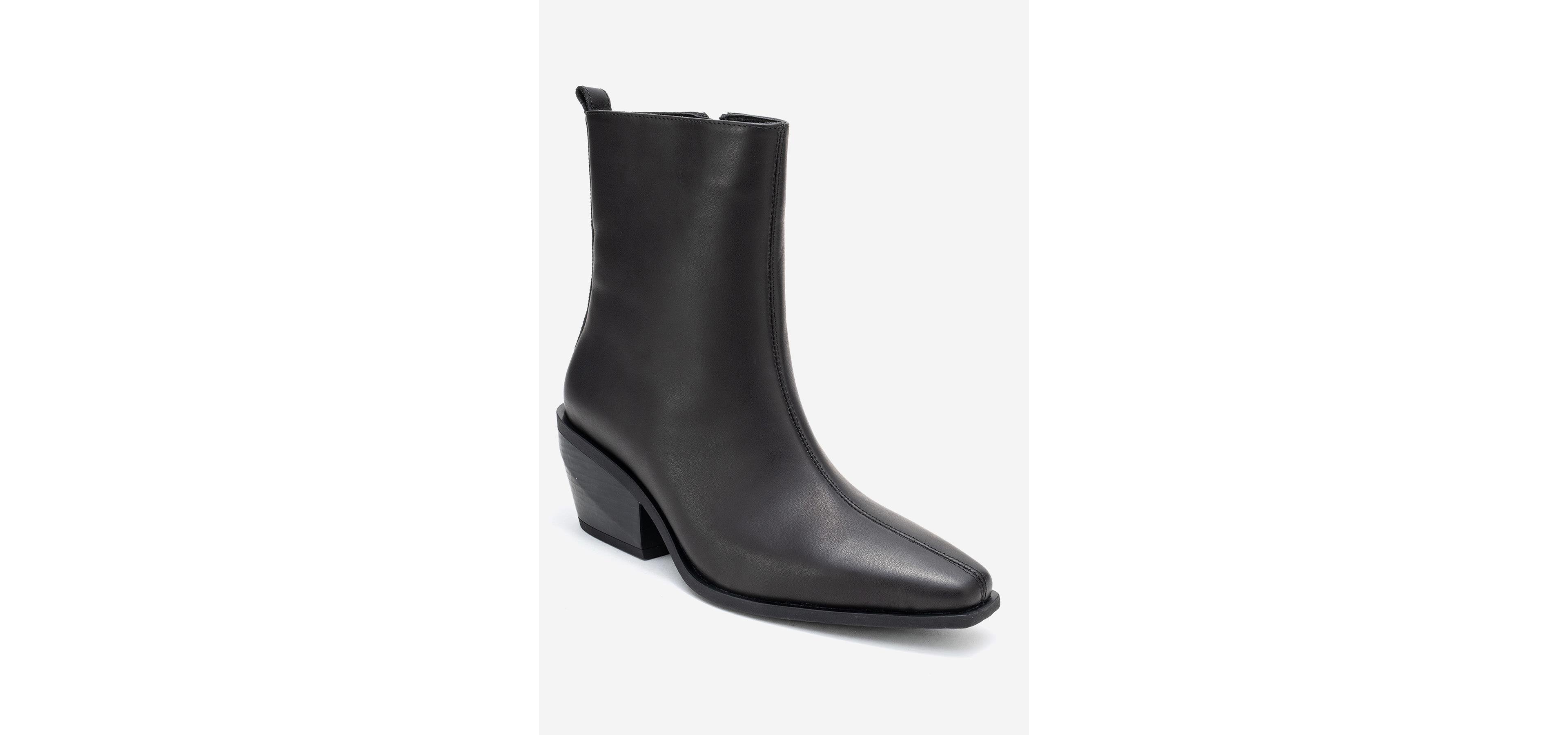 Forever & Always Shoes Lexia Leather Western Boot (Women)
