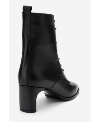 Women's Sudy Leather Lace Up Boot