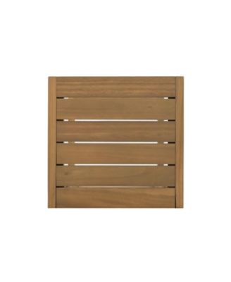  C-shape end table Brown