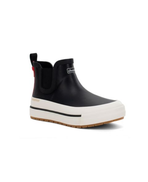 Женские ботинки Chooka Marina Chelsea Ankle Rain Boot, цвет: Чёрный