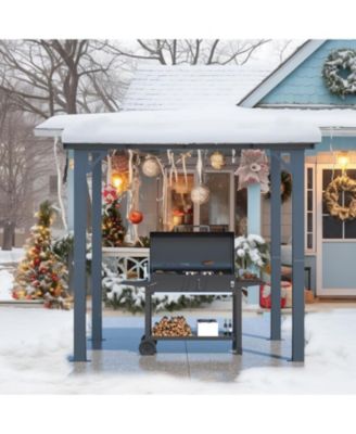 8' x 5' Wall Mounted Gazebos Pergola