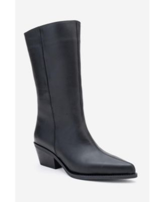 Forever & Always  Women's Shoes Juana Leather Pointed Toe Boot (Women)