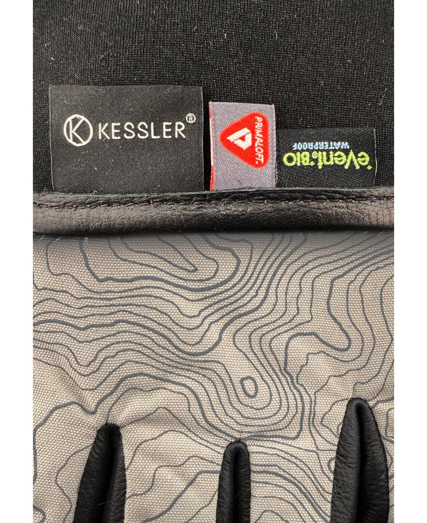 Женские перчатки KESSLER Waterproof Ergo Grip Leather Palm Snow Gloves "Aspen", цвет: Коричневый — фото 6