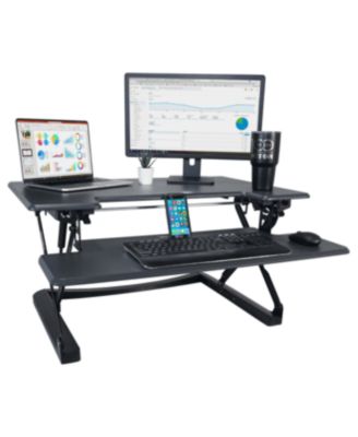 High Rise Height Adjustable Sit-Stand Workstation, 36" Wide