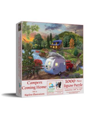 Campers Coming Home 1000 piece Jigsaw Puzzle for Adults