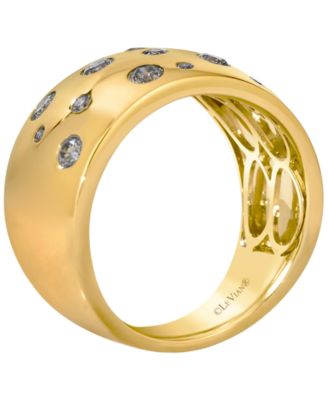 Chocolate Diamond Ring (0.51 ct. t.w.) in 14k Honey Gold