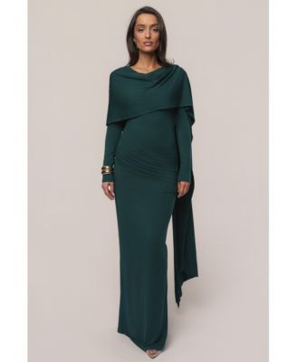 Women's Glitz Asymmetric Maxi Dress