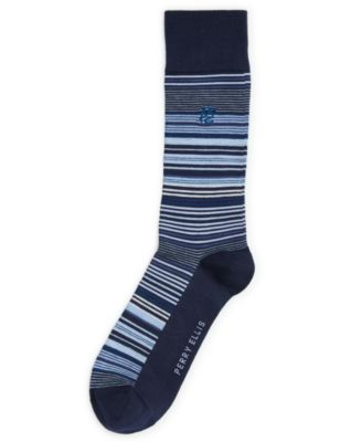 Men's Striped Crew Socks