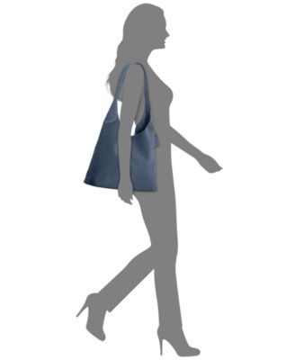 Brooklyn Medium Suede Shoulder Bag 34