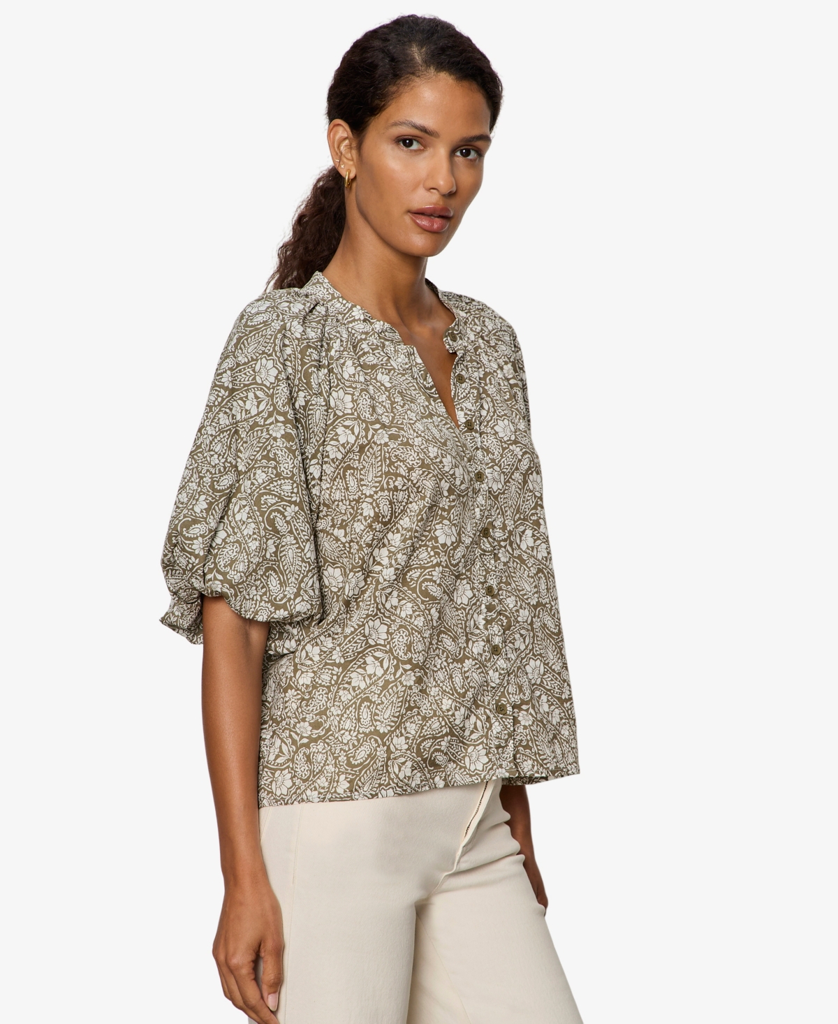 Sanctuary Women's Plenty of Love Bubble Blouse