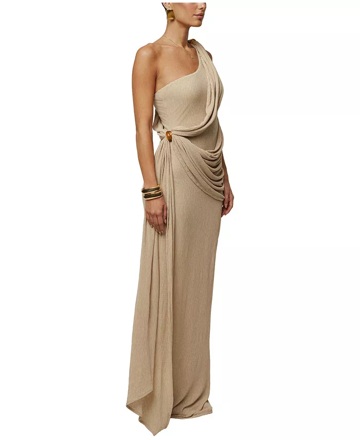 Women's Rich Mocha Wrap Dress - thumbnail 2