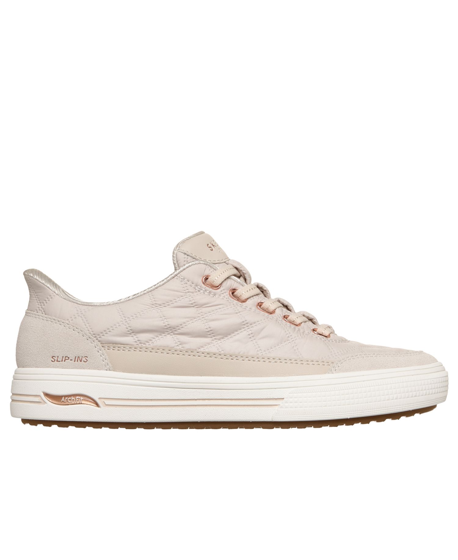 Women's Skechers Slip-Ins: Arch Fit Arcade - Cozy Fit Cuddle Steps Casual Sneakers from Finish Line