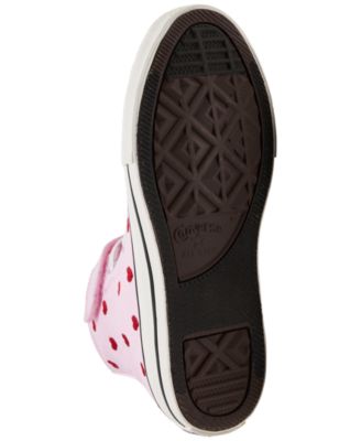 Little Girl's Chuck Taylor All Star Valentine's Day High Top Casual Sneakers from Finish Line