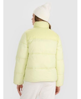 Women's padded jacket with synthetic filling
