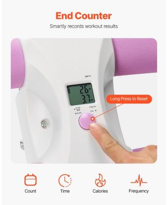 AB Workout Machine 330 LB Capacity Core Trainer Foldable Home Gym Equipment