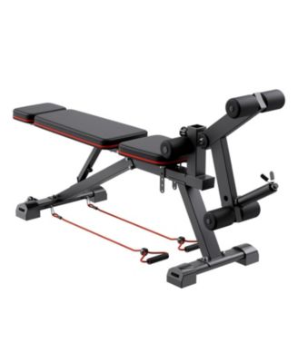 SUGFIT Adjustable Weight Bench 800 LB Capacity with Leg Extension and Preacher Pad
