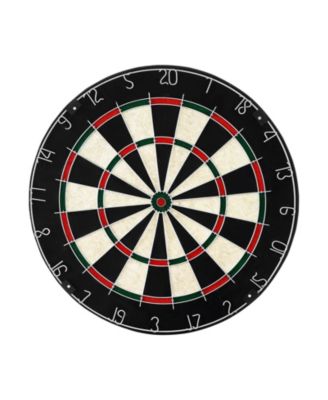 Dartboard Set with 6 Darts and Score Kit 17.7" Self-Healing Sisal Board