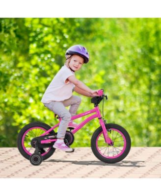 14-Inch Kids Bike – Adjustable Toddler Bicycle with Removable Training Wheels, for Ages 3–8, Safe & Comfortable Ride