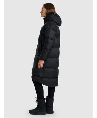 Women's natural-filled down coat - black